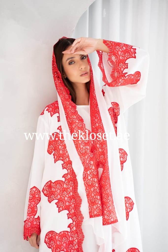 Three piece dress, abaya & shaila