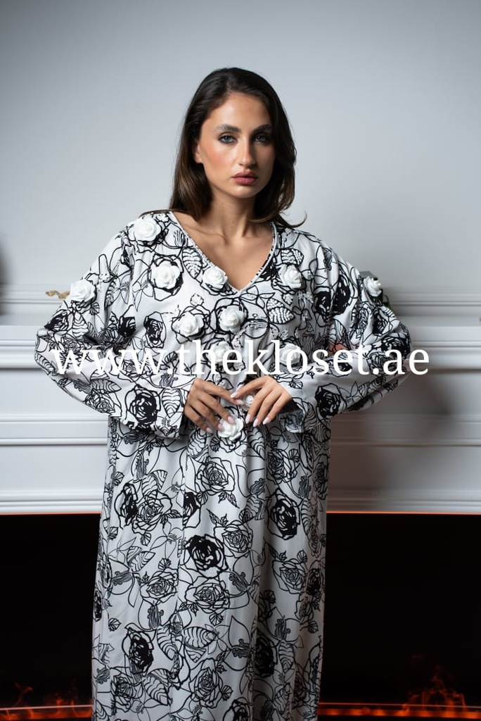 Elegant Floral Dress