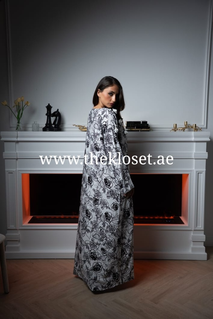 Elegant Floral Dress