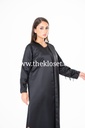 Beaded Sleeve Elegance Abaya