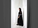 Wedding Crystal Lace Abaya