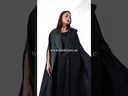 Luxe Draped Collar Abaya