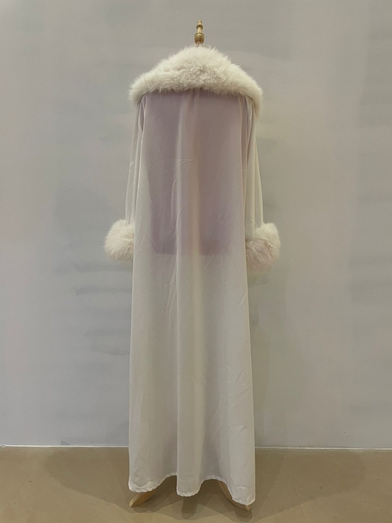 Fur Coat Abaya