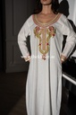 Traditional White Jalabiya Dress