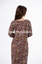 Cute Handmade Floral Jalabia Dress