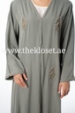 Stylish Beaded Foliage Abaya 