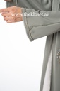 Stylish Beaded Foliage Abaya 