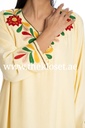 Chic Dress Colorful Embroidery