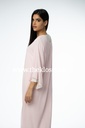 Chic Double-Layered Silk Chiffon Dress 