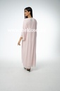 Chic Double-Layered Silk Chiffon Dress 