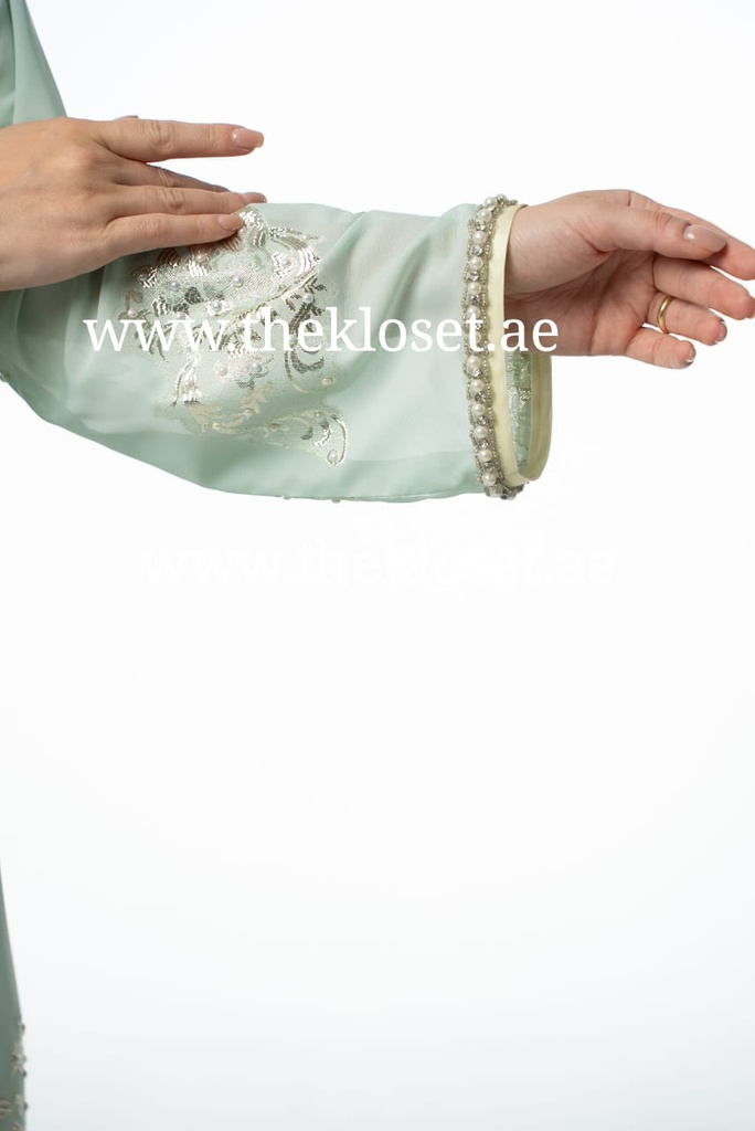 Elegant beaded two-piece Dress