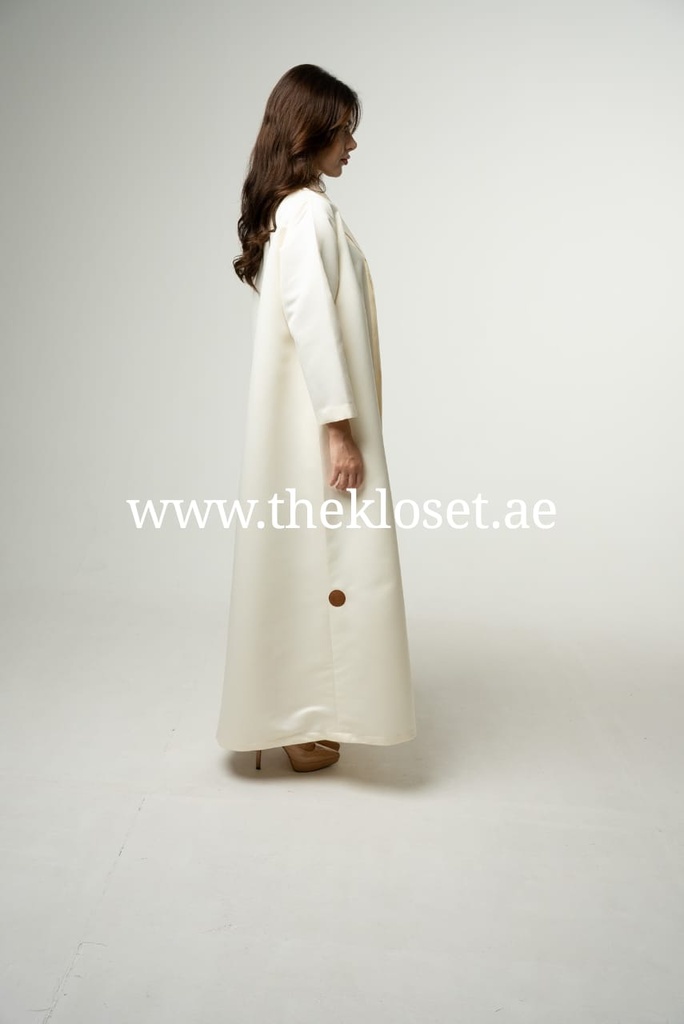 Classic White Abaya
