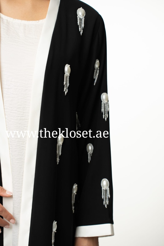 Pearl Tassel Abaya