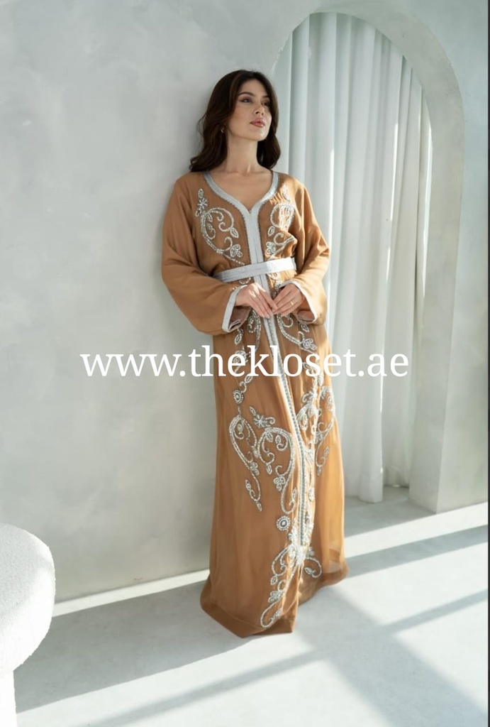 Elegant Khaki Dress for Women