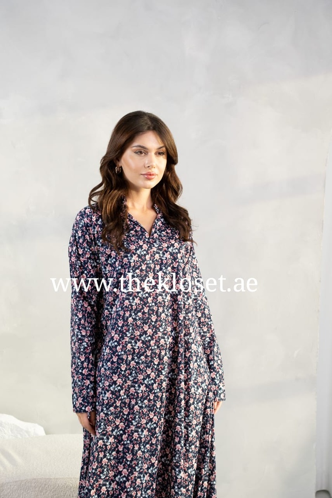 Homey Cotton Jalabiya Dress