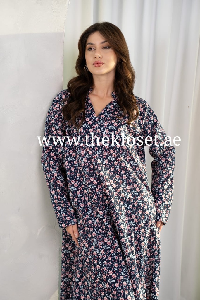 Homey Cotton Jalabiya Dress