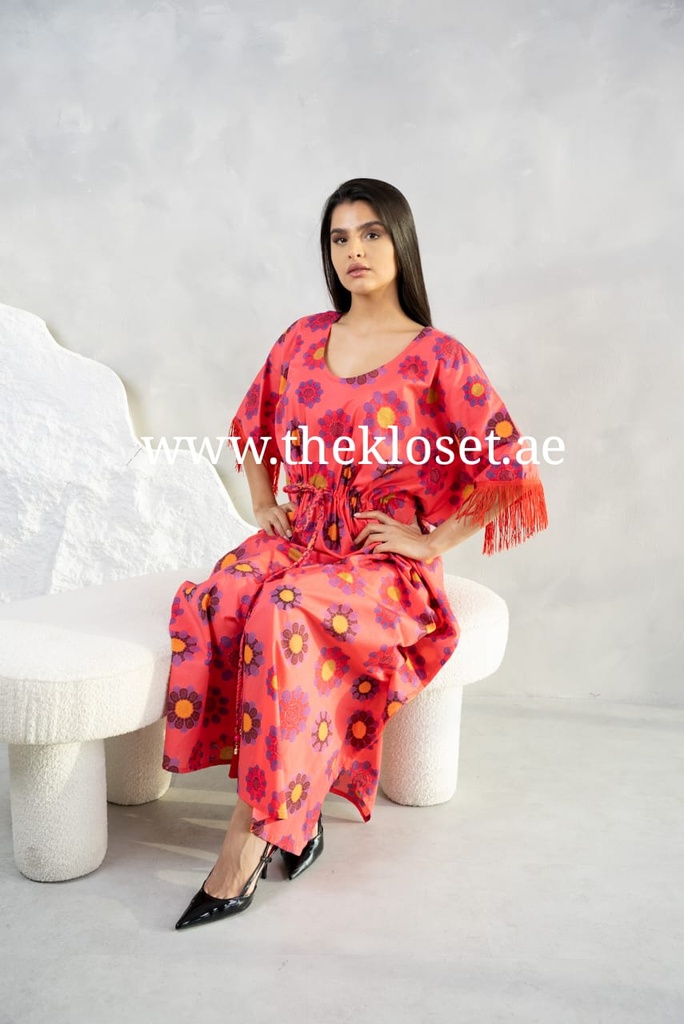 Gorgeous Flower-Patterned Dress