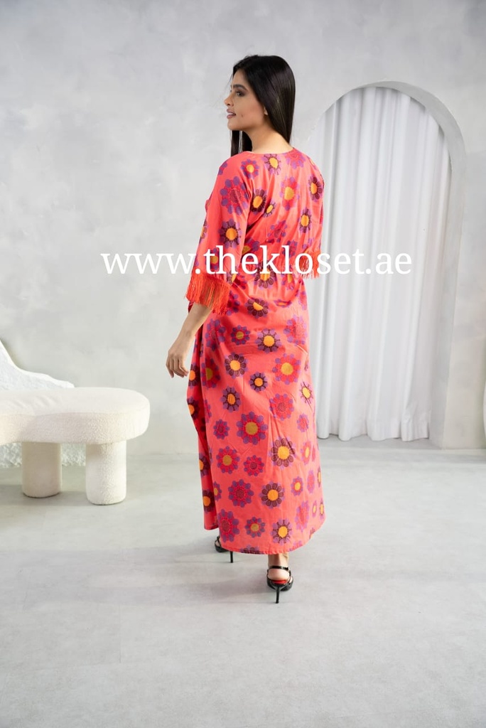 Gorgeous Flower-Patterned Dress