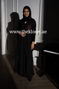 Floral beaded tassels Abaya