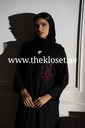 Floral beaded tassels Abaya