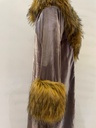 Fur Velvet Coat Abaya