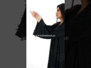 Ruffles & Stones black Abaya