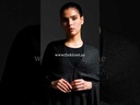 Cape black textured Abaya