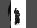 Beaded black Abaya