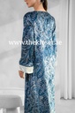 Two piece double sided velvet Abaya