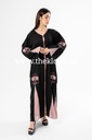 Elegant Floral Hand Beaded Abaya