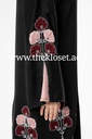 Elegant Floral Hand Beaded Abaya