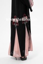 Elegant Floral Hand Beaded Abaya
