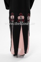 Elegant Floral Hand Beaded Abaya