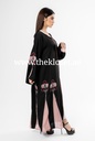 Elegant Floral Hand Beaded Abaya