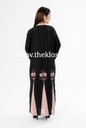 Elegant Floral Hand Beaded Abaya