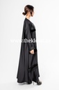 Elegant Black Hand Made Beaded Abaya