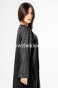 Leopard Print In Black Abaya