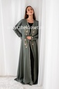 Crepe Beaded Fashion Abaya