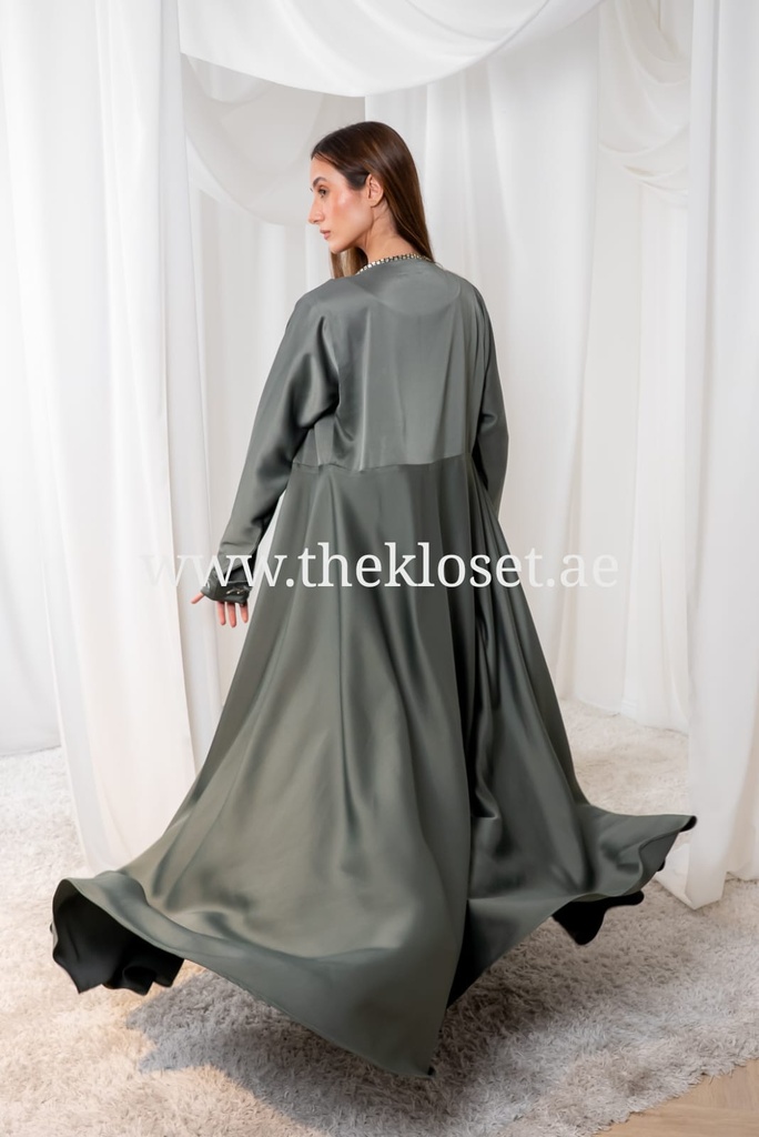 Crepe Beaded Fashion Abaya
