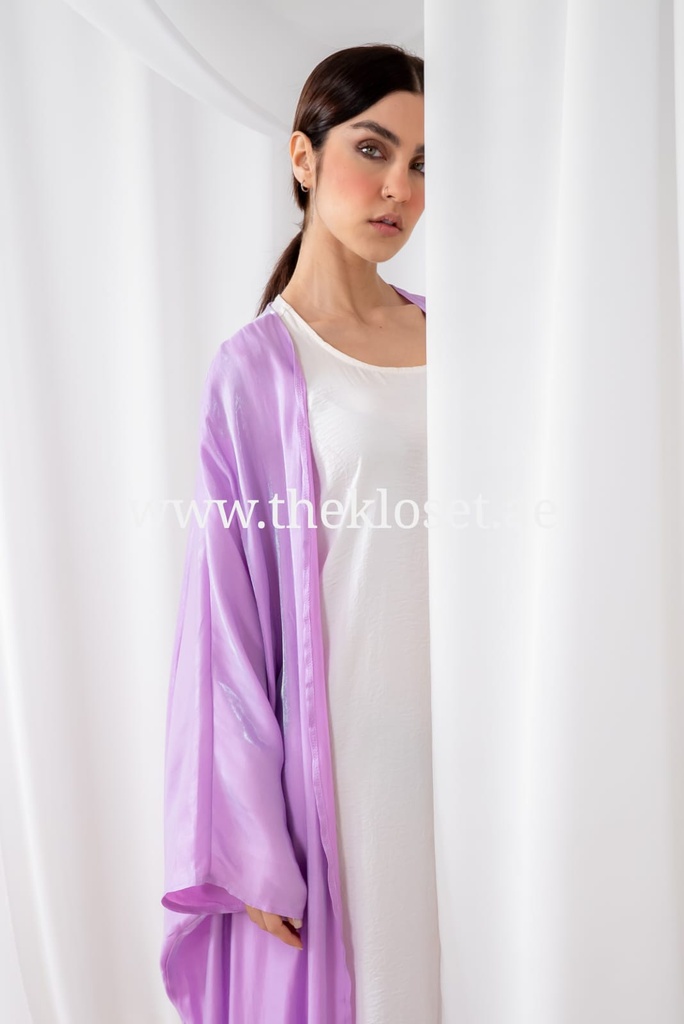 Solid Ombre Glow Abaya 