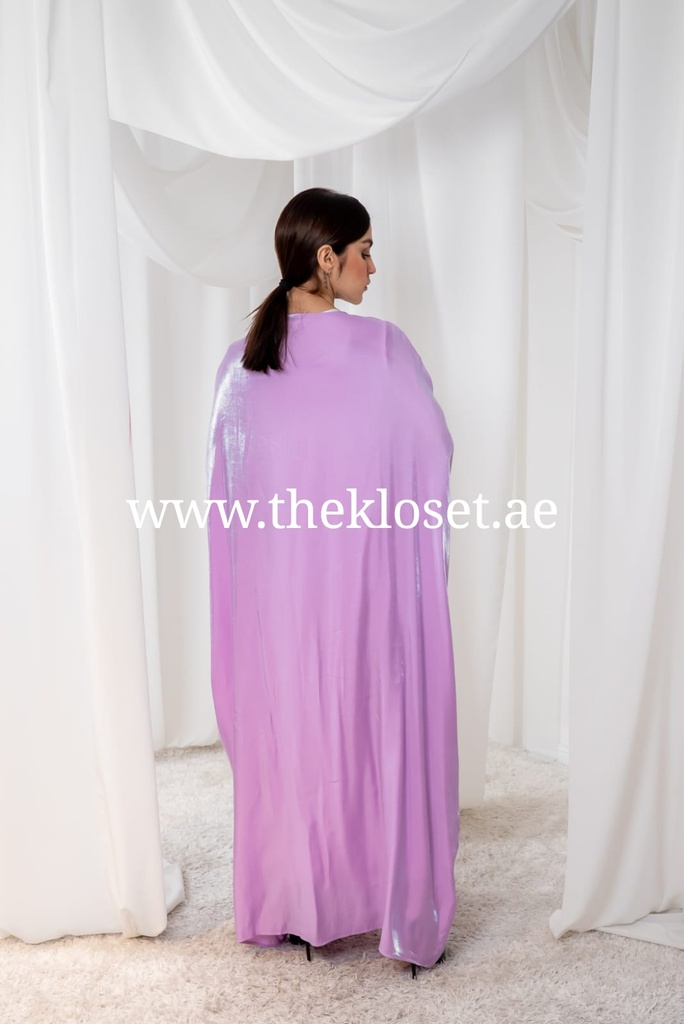 Solid Ombre Glow Abaya 