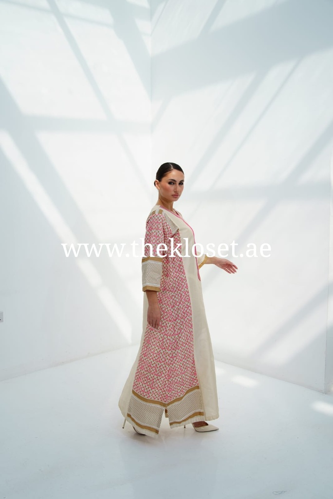 Long Embroidered Dress