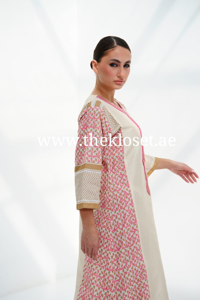 Long Embroidered Dress