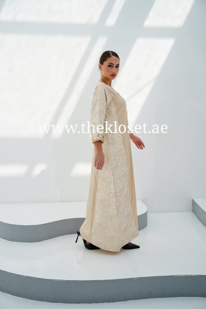 Golden Shiny Fashion Dress