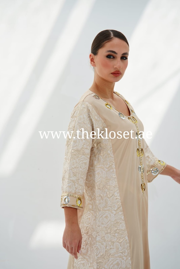 Golden Shiny Fashion Dress