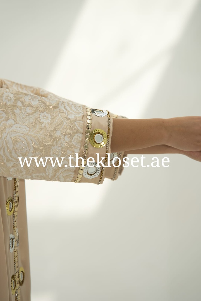 Golden Shiny Fashion Dress