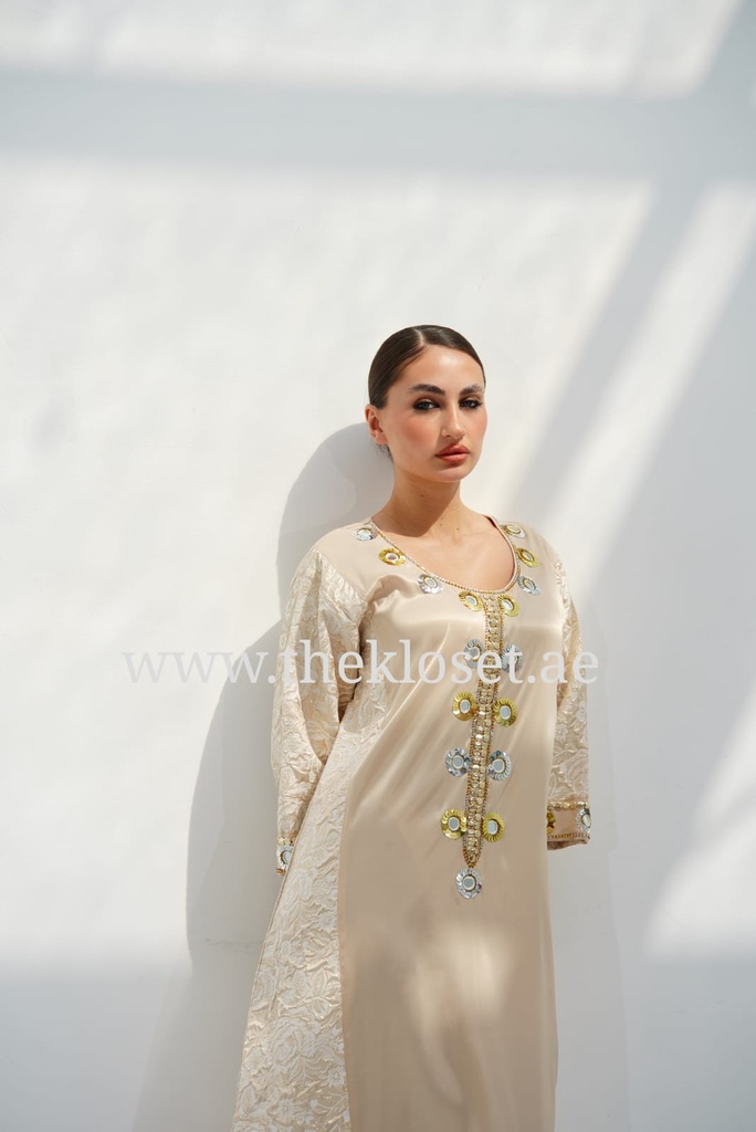 Golden Shiny Fashion Dress