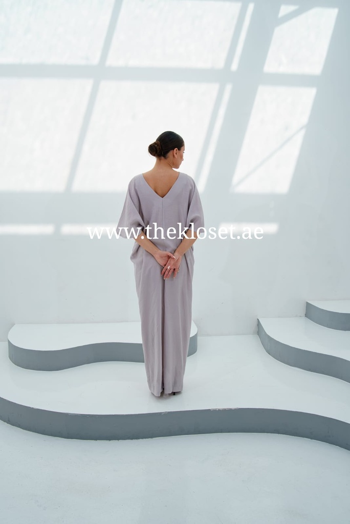 Light Grey Simple Dress