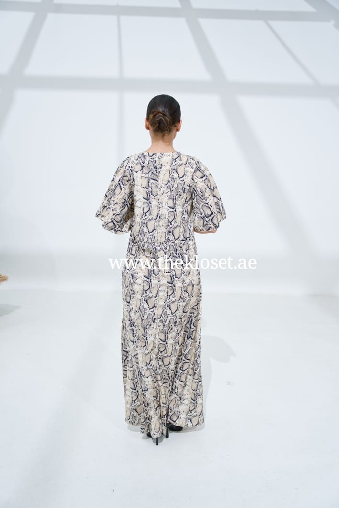 Snake Pattern Dress