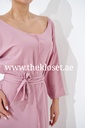 Light Purple Simple Plain Dress